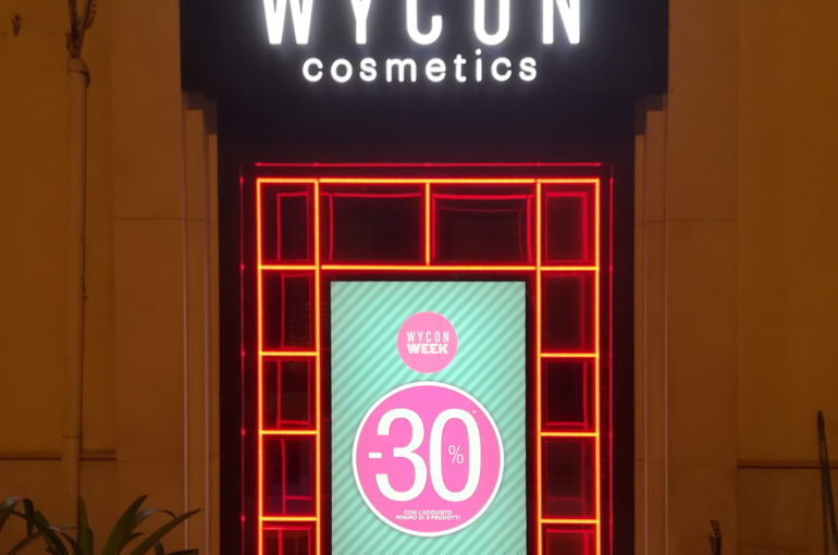 Restyling punto vendita WYCON Bari